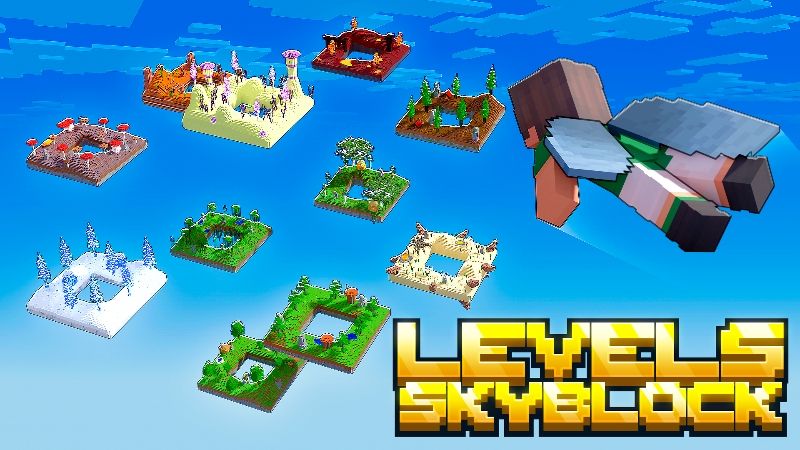 Levels Skyblock on the Minecraft Marketplace by Lebleb