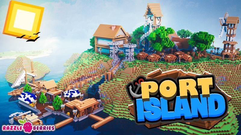 Port Island By Razzleberries Minecraft Marketplace Map Minecraft Marketplace