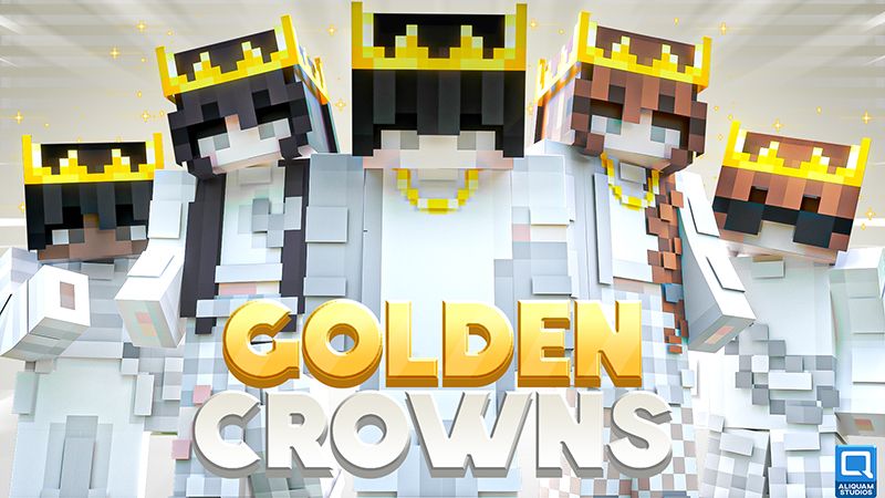 Golden Crowns on the Minecraft Marketplace by Aliquam Studios