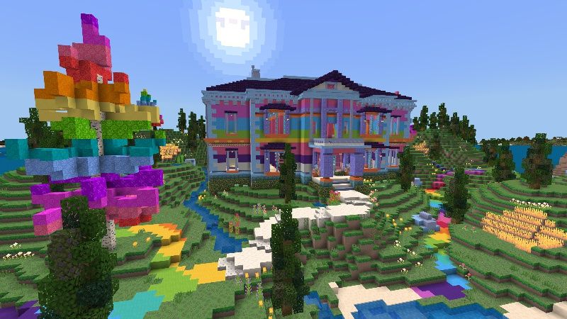 Rainbow Mansion by Tetrascape