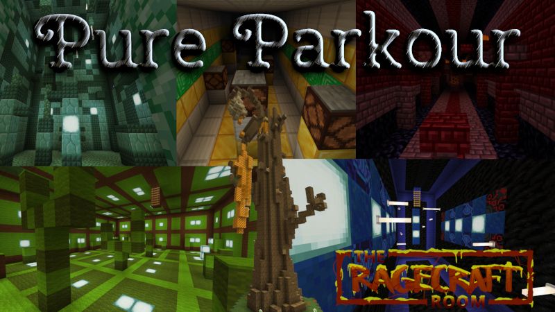 Pure Parkour on the Minecraft Marketplace by The Rage Craft Room Pure Parkour on the Minecraft Marketplace by The Rage Craft Room