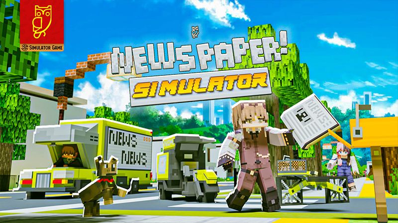 Newspaper Simulator on the Minecraft Marketplace by DeliSoft Studios Newspaper Simulator on the Minecraft Marketplace by DeliSoft Studios