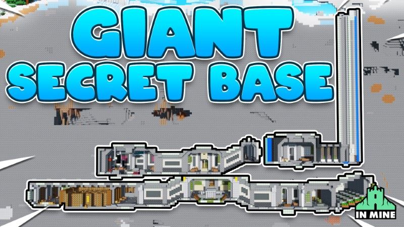 Giant Secret Base on the Minecraft Marketplace by In Mine