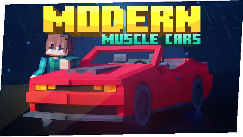 Modern Muscle Cars on the Minecraft Marketplace by Dalibu Studios Modern Muscle Cars on the Minecraft Marketplace by Dalibu Studios