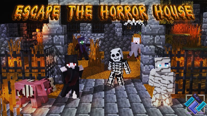 Escape the Horror House on the Minecraft Marketplace by PixelOneUp Escape the Horror House on the Minecraft Marketplace by PixelOneUp