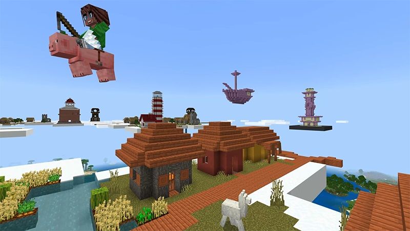 Village in the Sky by Lifeboat