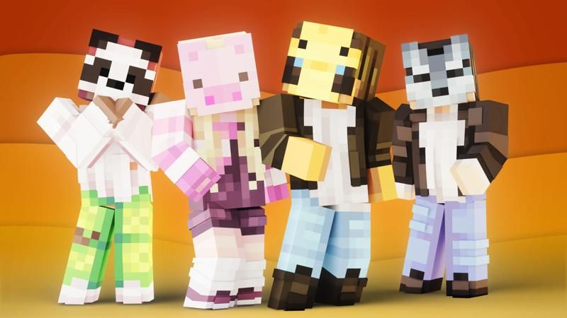 Masked Teens on the Minecraft Marketplace by FTB Masked Teens on the Minecraft Marketplace by FTB