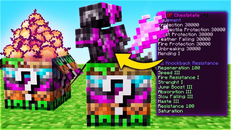 Lucky Block Hacker on the Minecraft Marketplace by Doctor Benx Lucky Block Hacker on the Minecraft Marketplace by Doctor Benx