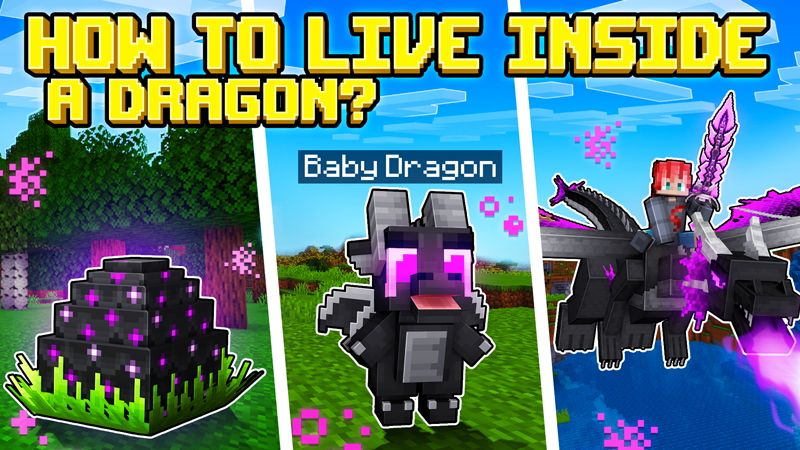 How to live inside a Dragon on the Minecraft Marketplace by The Craft Stars