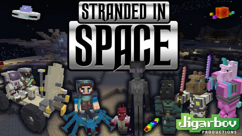 Stranded in Space on the Minecraft Marketplace by Jigarbov Productions