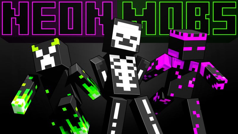 NEON MOBS on the Minecraft Marketplace by Teplight