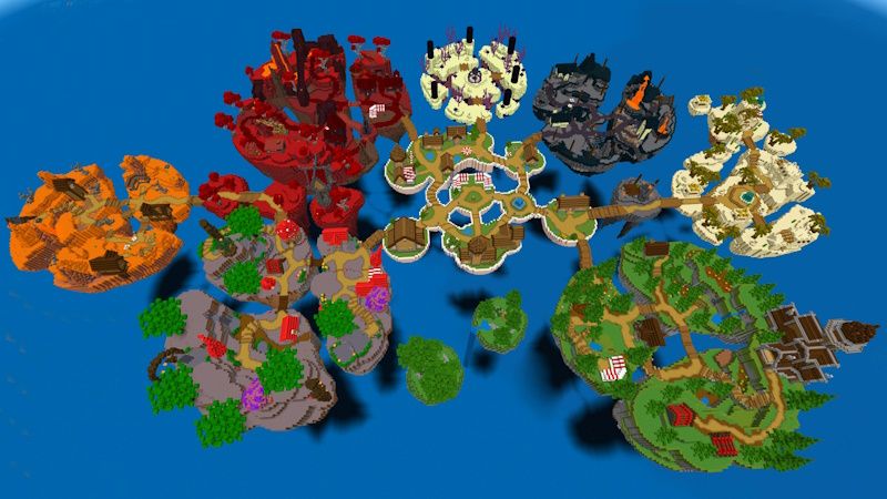 Biome Sky Islands by The Craft Stars