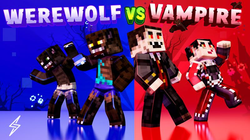 Werewolf vs Vampire on the Minecraft Marketplace by Senior Studios Werewolf vs Vampire on the Minecraft Marketplace by Senior Studios