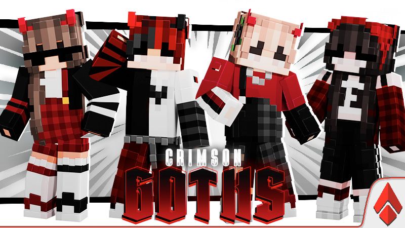 Crimson Goth on the Minecraft Marketplace by Netherfly Crimson Goth on the Minecraft Marketplace by Netherfly