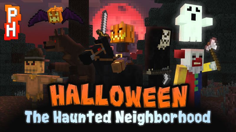 The Haunted Neighborhood on the Minecraft Marketplace by PixelHeads The Haunted Neighborhood on the Minecraft Marketplace by PixelHeads