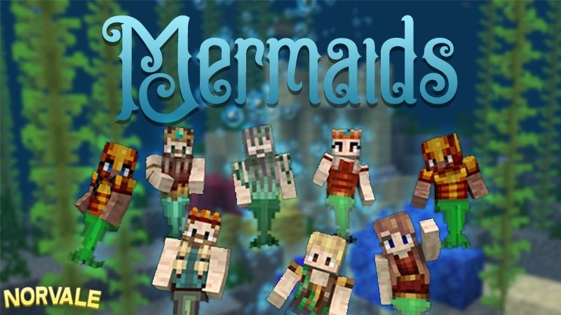 Mermaids on the Minecraft Marketplace by Norvale Mermaids on the Minecraft Marketplace by Norvale
