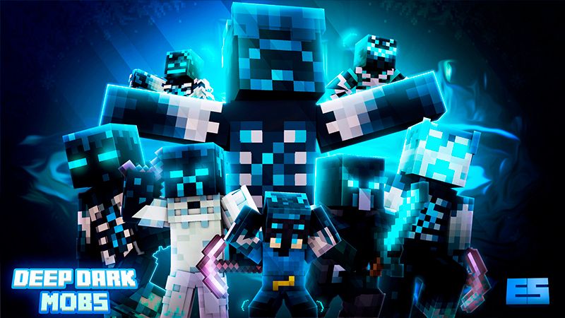 Deep Dark Mobs on the Minecraft Marketplace by Eco Studios Deep Dark Mobs on the Minecraft Marketplace by Eco Studios