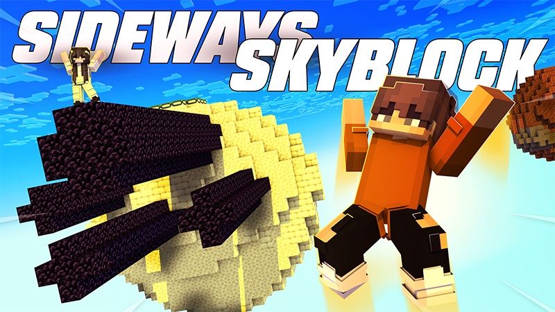 Sideways Skyblock on the Minecraft Marketplace by Cypress Games