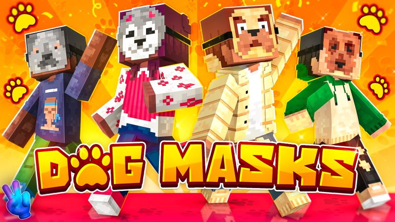 Dog Masks on the Minecraft Marketplace by Gamefam