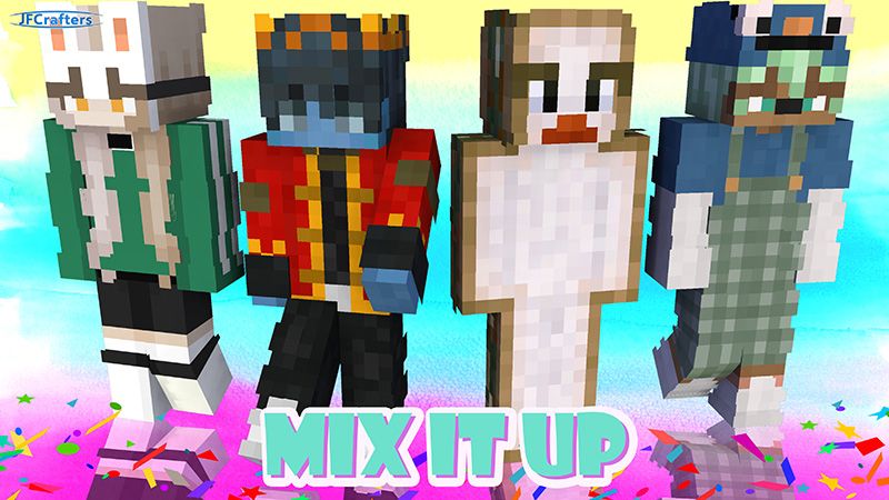 Mix it up on the Minecraft Marketplace by JFCrafters Mix it up on the Minecraft Marketplace by JFCrafters