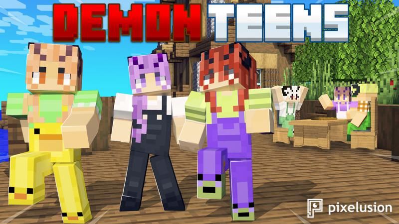 Demon Teens on the Minecraft Marketplace by Pixelusion Demon Teens on the Minecraft Marketplace by Pixelusion