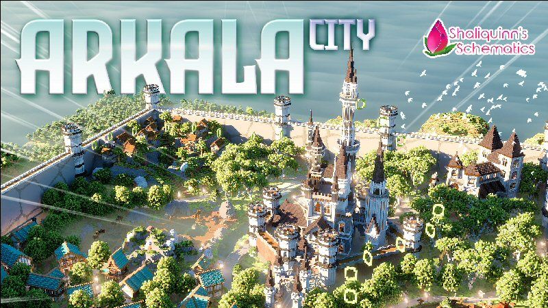 Arkala City on the Minecraft Marketplace by Shaliquinn's Schematics