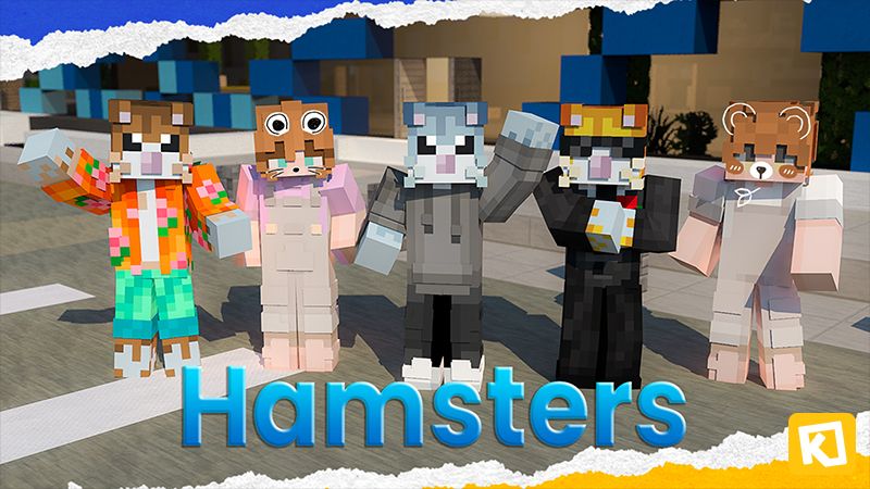 Reklame bark sandwich Hamsters by Kuboc Studios (Minecraft Skin Pack) - Minecraft Marketplace