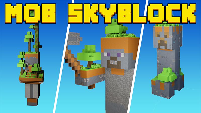 Mob Skyblock on the Minecraft Marketplace by Mine-North Mob Skyblock on the Minecraft Marketplace by Mine-North