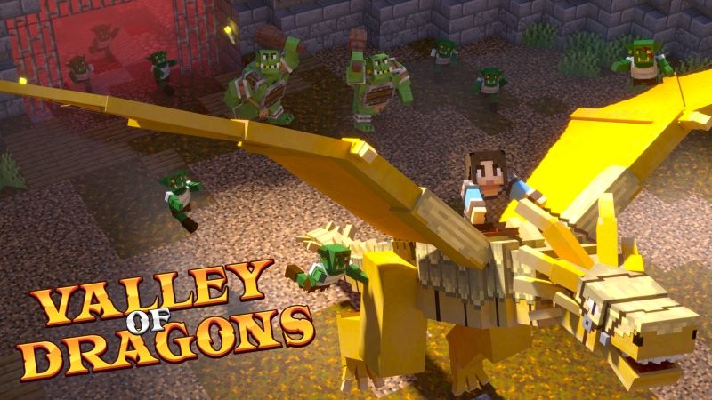 Valley of Dragons on the Minecraft Marketplace by Fall Studios