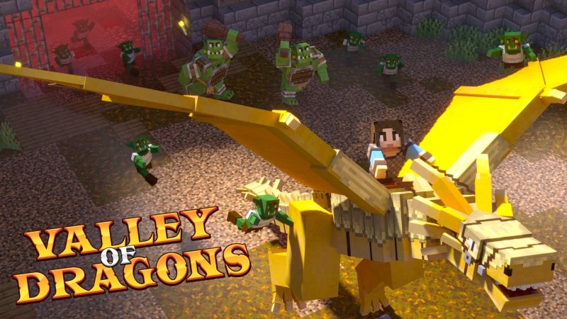 Valley of Dragons on the Minecraft Marketplace by Fall Studios Valley of Dragons on the Minecraft Marketplace by Fall Studios