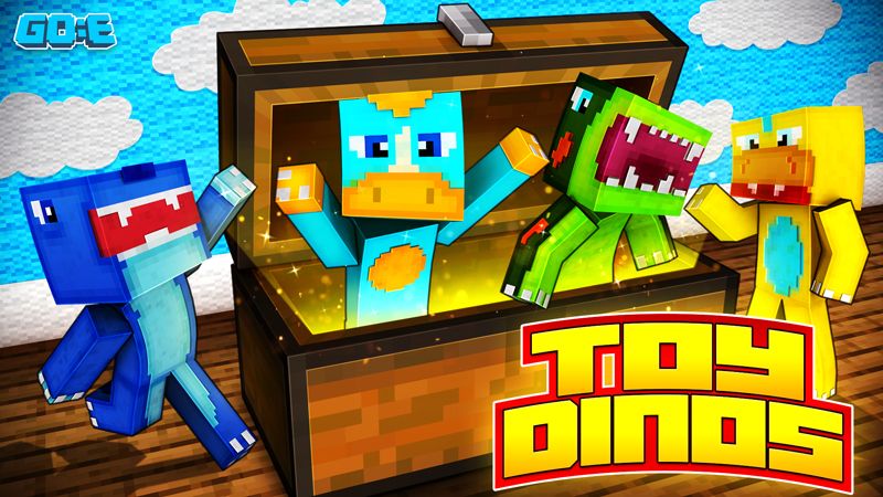 Toy Dinos on the Minecraft Marketplace by GoE-Craft Toy Dinos on the Minecraft Marketplace by GoE-Craft