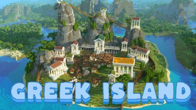 Greek Island on the Minecraft Marketplace by BLOCKLAB Studios