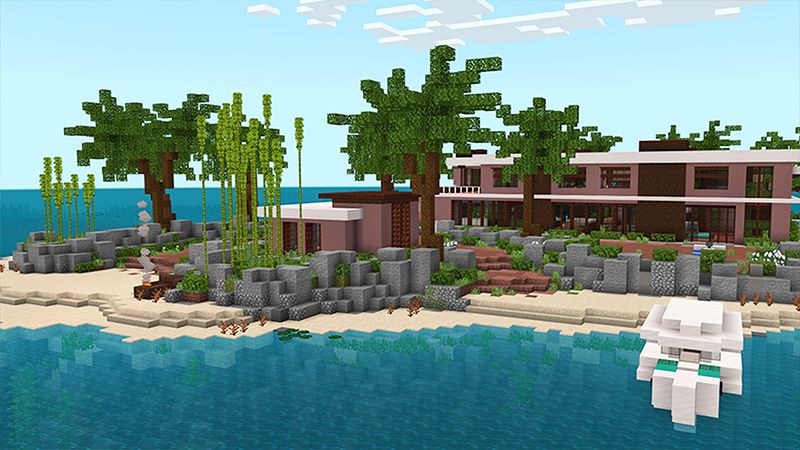 Millionaire Island Mansion by HeroPixels