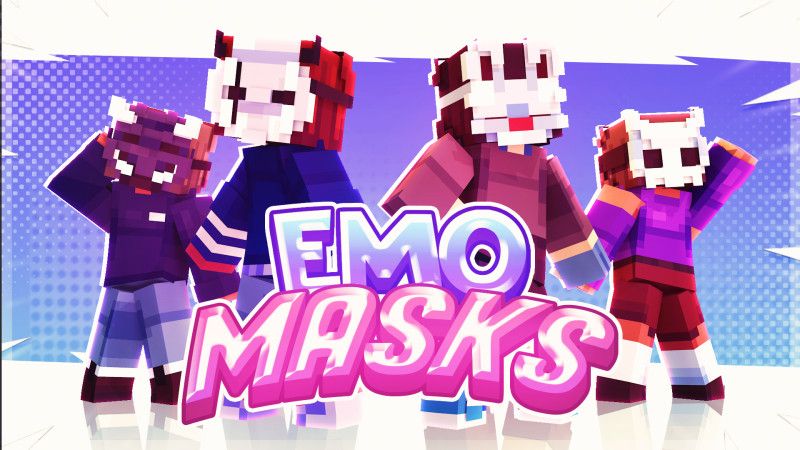 Emo Masks on the Minecraft Marketplace by Ready, Set, Block!