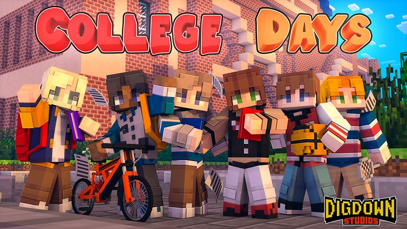 College Days on the Minecraft Marketplace by Dig Down Studios College Days on the Minecraft Marketplace by Dig Down Studios