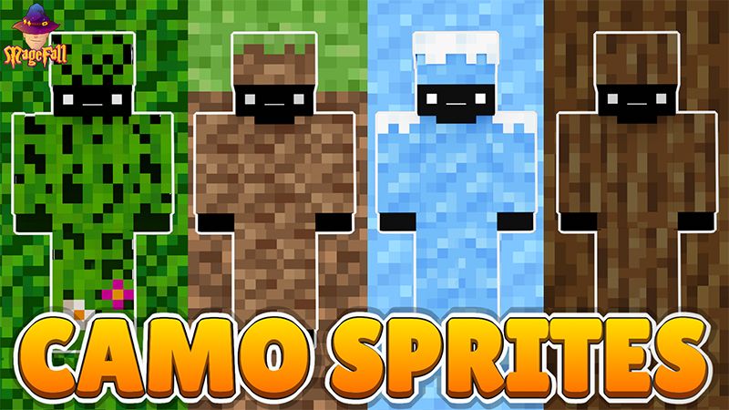 Camo Sprites on the Minecraft Marketplace by Magefall
