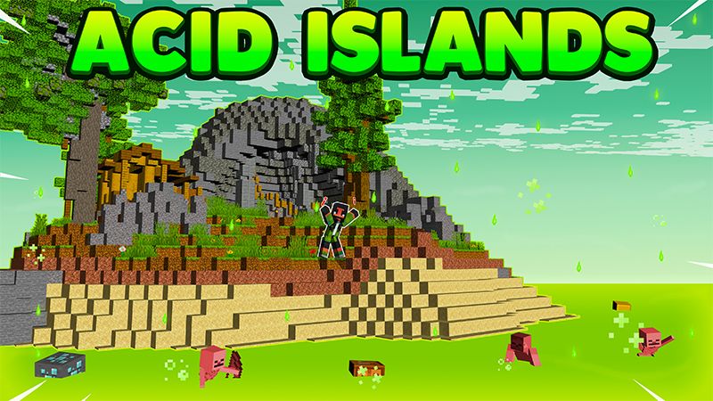 Acid Islands on the Minecraft Marketplace by AquaStudio Acid Islands on the Minecraft Marketplace by AquaStudio