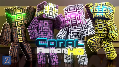 Coral Armor HD on the Minecraft Marketplace by Code Zealot Studios LLC