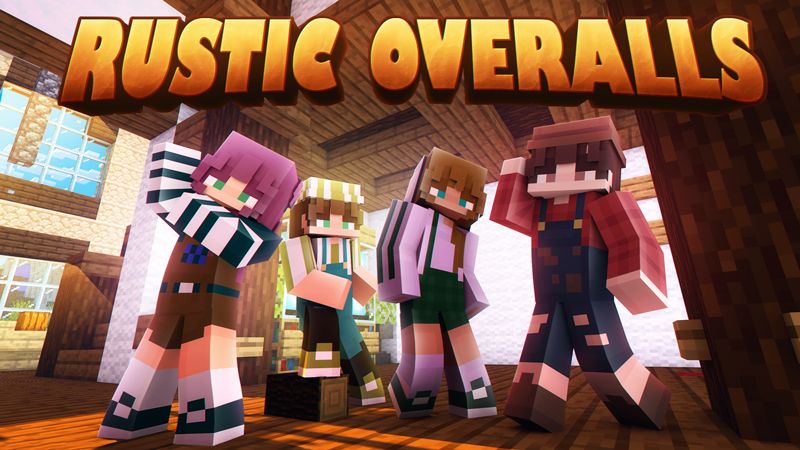 Rustic Overalls on the Minecraft Marketplace by Giggle Block Studios Rustic Overalls on the Minecraft Marketplace by Giggle Block Studios