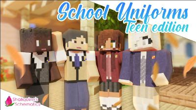 School Uniforms Teen Edition on the Minecraft Marketplace by Shaliquinn's Schematics