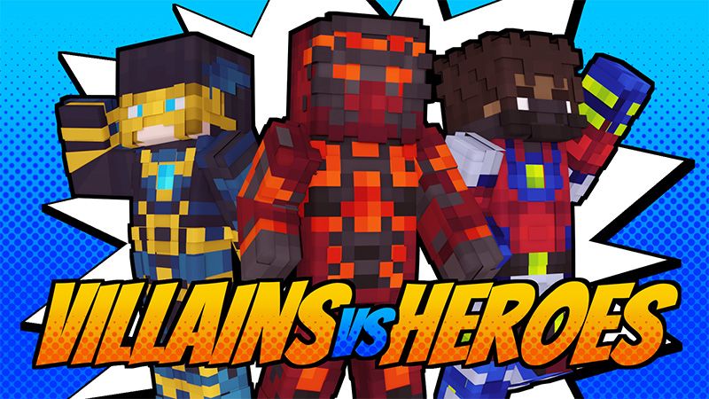 Villains Vs Heroes on the Minecraft Marketplace by Piki Studios