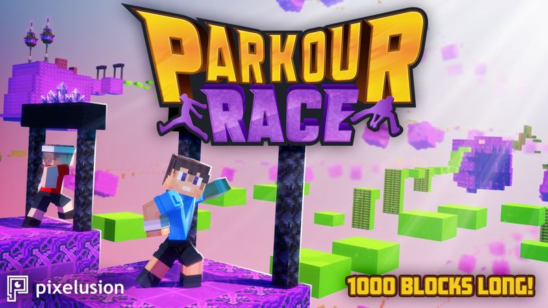 Parkour Race on the Minecraft Marketplace by Pixelusion Parkour Race on the Minecraft Marketplace by Pixelusion