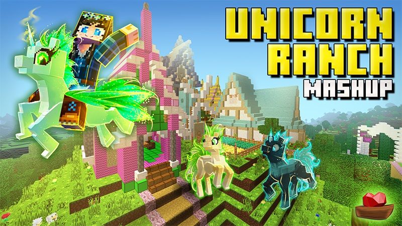 Unicorn Ranch Mashup on the Minecraft Marketplace by Lifeboat