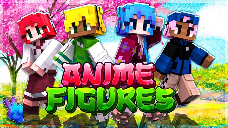 Anime Figures on the Minecraft Marketplace by Gamefam Anime Figures on the Minecraft Marketplace by Gamefam