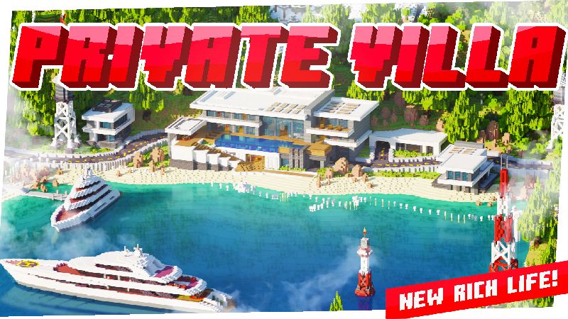 Private Villa on the Minecraft Marketplace by Dalibu Studios Private Villa on the Minecraft Marketplace by Dalibu Studios