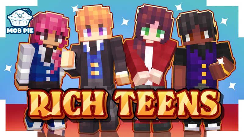 Rich Teens on the Minecraft Marketplace by Mob Pie Rich Teens on the Minecraft Marketplace by Mob Pie