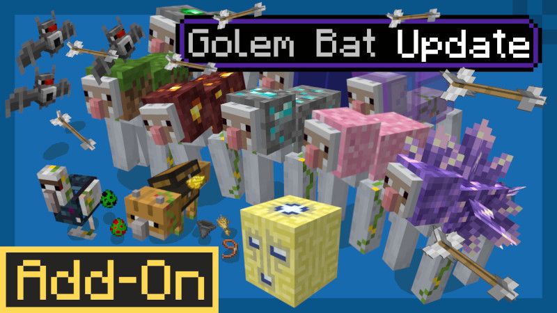 Golem Pets AddOn on the Minecraft Marketplace by DeepwellBridge