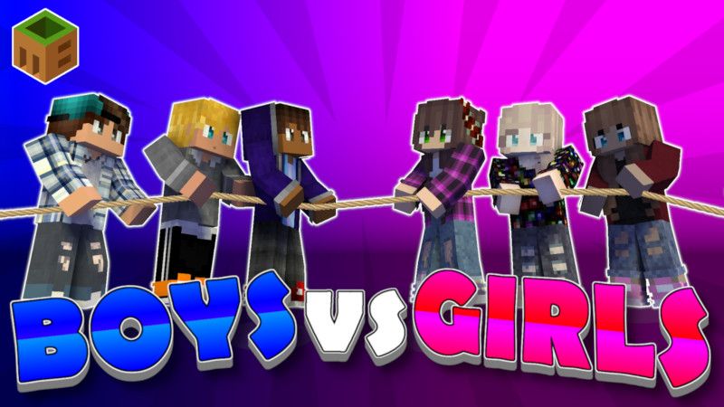 Boys vs Girls on the Minecraft Marketplace by MobBlocks
