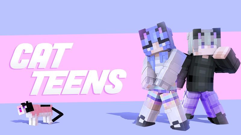 Cat Teens on the Minecraft Marketplace by Vertexcubed