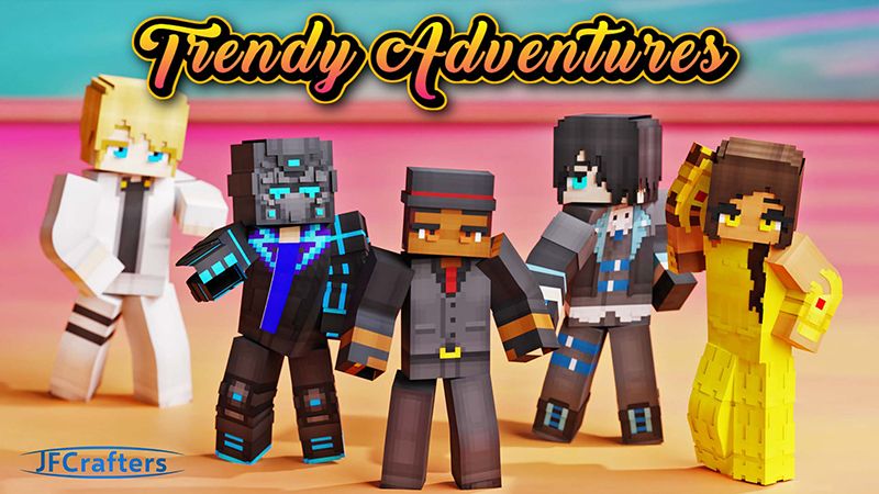 Trendy Adventurers on the Minecraft Marketplace by JFCrafters